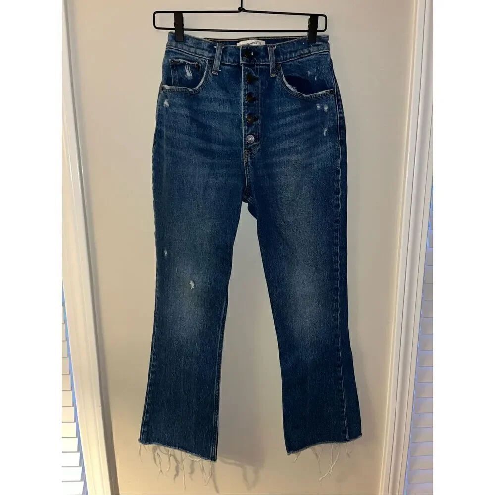 Abercrombie & Fitch Kick Flare Ultra High Rise Jeans 2R